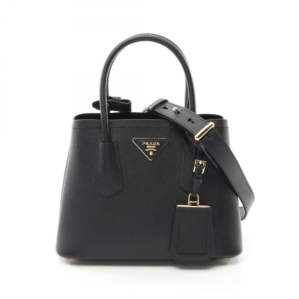 Prada SAFFIANO CUIR handbag leather black